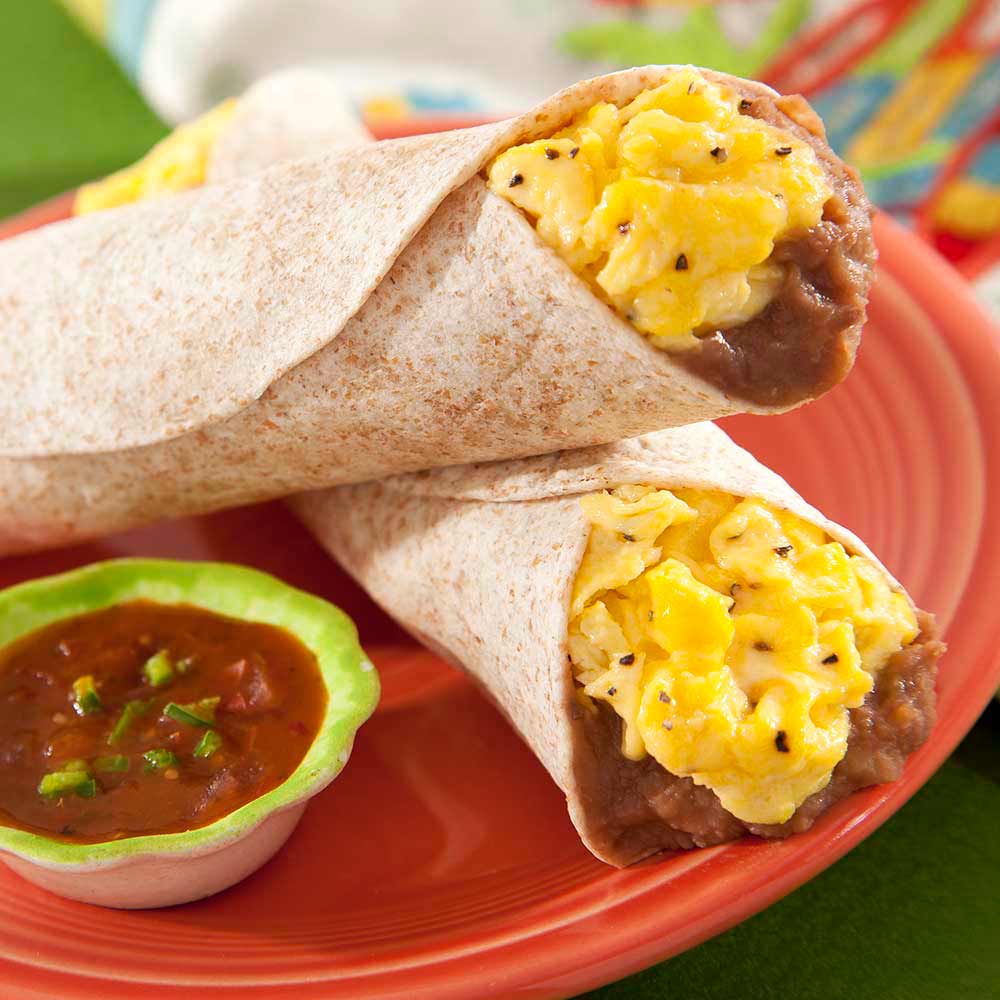 BREAKFAST BURRITOS