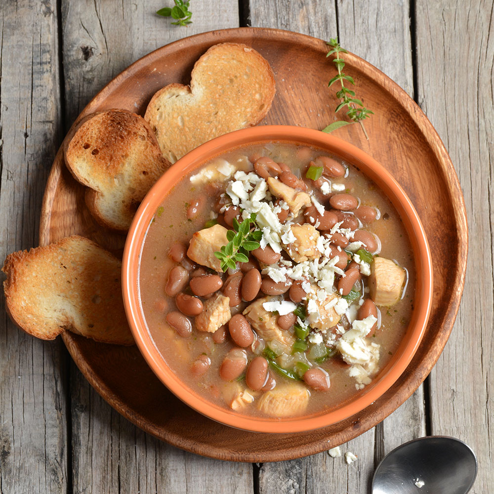 CHICKEN BEAN SOUP
