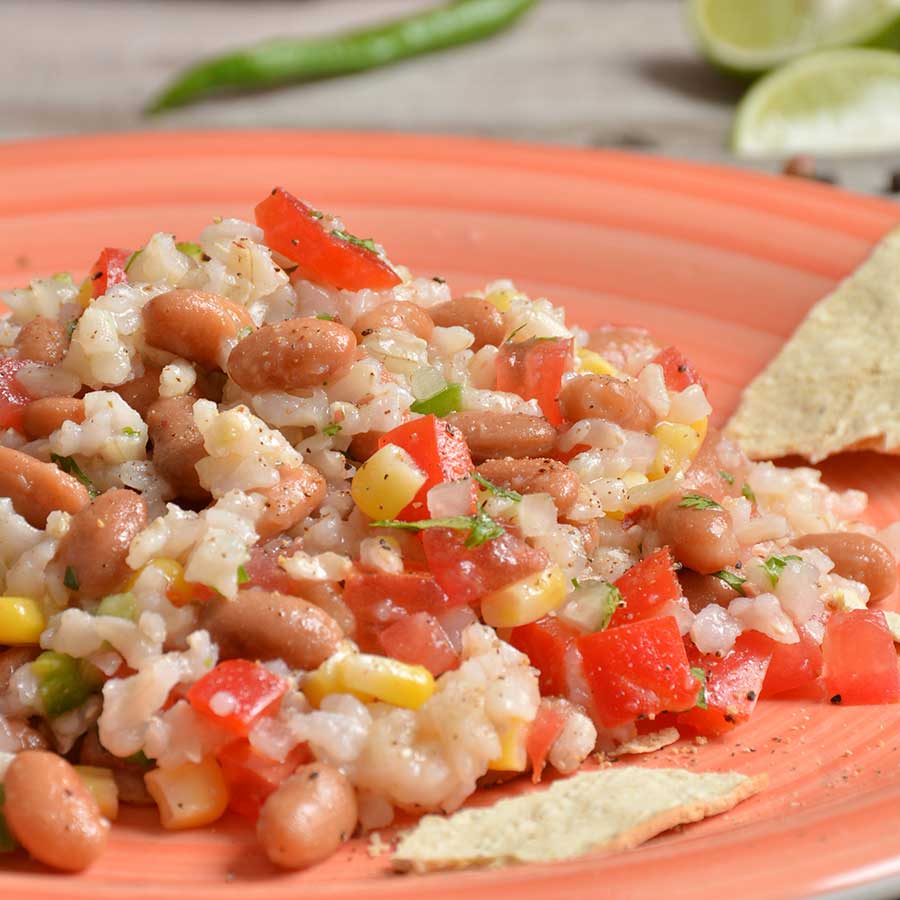 RICE AND BEAN SALAD